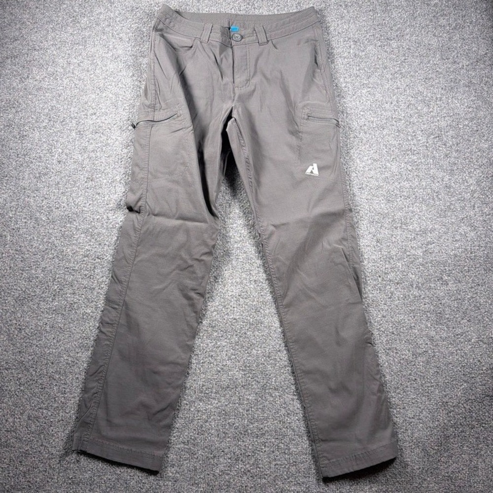 Eddie Bauer First Ascent Guide Pro Pants Womens 6 Gray Hiking Outdoor Stretch